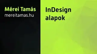 InDesign alapok