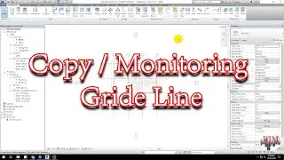 Lesson 06 - Copy/Monitor Grid Line in Revit