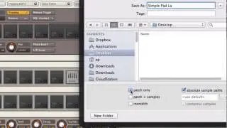 Create Original Patches in Kontakt Tutorial -  Part 3 - Saving a Patch