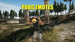 All current PUBG emotes
