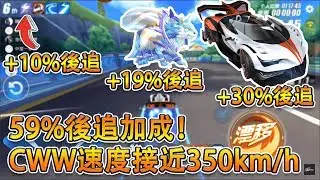 【Garena極速領域】CWW速度超過340km/h！？59%後追加成的車子無法控制！！【Moverest】