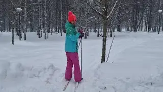 Лыжня России в парке))