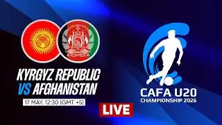 Kyrgyz Republic vs Afghanistan | CAFA U20 CHAMPIONSHIP 2026 | MD4