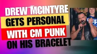 Drew Mcintyre gets personal with CM Punk by insulting Larry and AJ.