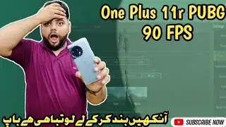One Plus 11r PUBG test | Oneplus 11R 90 FPS SD 8+ Gen 1 PUBG (FPS) Test | Battery FPS heat test |