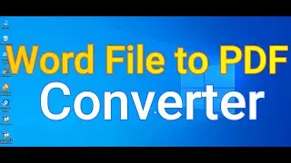 How to make Word file to PDF (No Software) | Word to PDF |#PiTutor | Pi Tutor | MANIK HASAN |