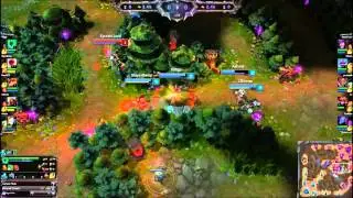 LOL - Quadrakill Lucian at Lvl 1