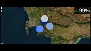 Web Scraping and Mapping Dam Levels in Python and Leaflet | Linux Version  | 2024