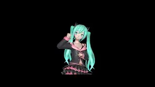 MMD Hologram Ready Sweet Devil Live Mode Hatsune Miku