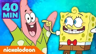 Acara Patrick | Momen TERBAIK Pertunjukan Patrick Star Seri 1 dalam 40 MENIT  | Nickelodeon Bahasa