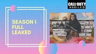 NEW SEASON 1 FULL LEAKED COD MOBILE ll CONFIRMED SKIN & LEAKED #CODM Season 1 2022