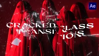 Cracked Glass Transitions | After Effects Project