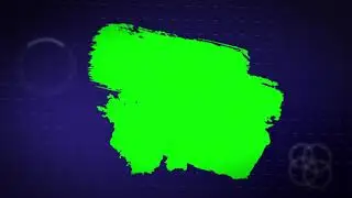 Green Screen Framed Photo Brush Slideshow Abstract Background Animation || Free Footage