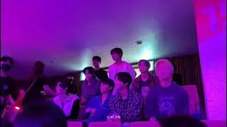 ENHYPEN and LE SSERAFIM at SUGA's concert