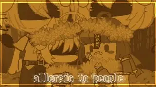 •Allergic to people• meme [Gacha club] [Undertale] [Eng🇺🇸]