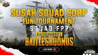 SSC FUN TOURNAMENT S3 PUBG | GRAND FINAL - SQUAD FPP [DAY 3]