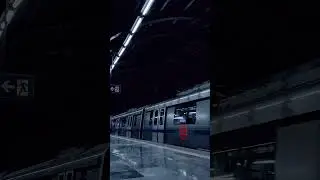 cinematic video  metro train