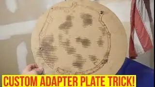 Cheap EV Conversion - Adapter Plate Template Trick!