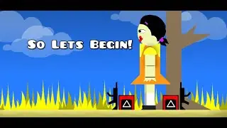 ИГРА В КАЛЬМАРА В GEOMETRY DASH !