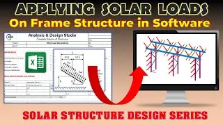 Application of Solar Loads in Midas Gen