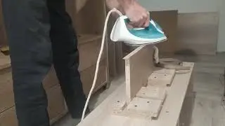 Как клеить меламиновую кромку.