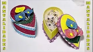 Joyero súper práctico hecho con material reciclable