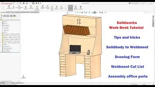 SolidWorks Tutorial | Furniture Designing