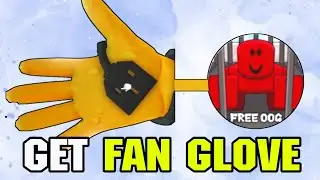 How To Get FAN GLOVE + FREE OOG! BADGE in Slap Battles (Roblox!)