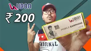 Ubon Earphones under 200/- | Ubon Big Daddy Bass ⚡ Unboxing x Review | High Bass earphones