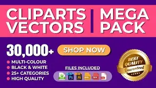 (File 19) 30,000+ Clipart & Vectors_Mega Pack