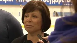 Открытие ледовой арены имени Ирины Родниной в Омске