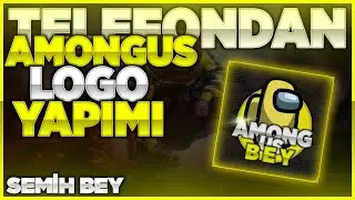TELEFONDAN EFSANE AMONGUS TARZI LOGO YAPIMI (PİXELLAB)