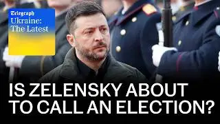 Zelensky ‘planning election and peace deal referendum’ | Ukraine: The Latest