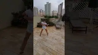 Natália Militão e Mara Figueiredo forrozeando