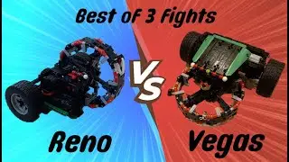Reno Vs Vegas - LEGO BattleBots Robot Wars
