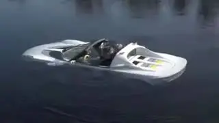 Новый автомобиль амфибия