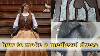 how to make a medieval dress costume cosplay diy