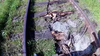 последствие аварии на железной дороге в Слободском(Воробьи)