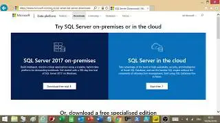Part 1 - Installation of Microsoft SQL Server & SQL Server Management Studio for Power BI