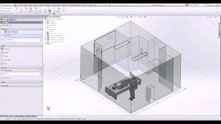 Hospital Flow Simulation SolidWorks