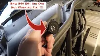 BMW E90 E60 E61 E63 Air Con Not Working!!! Fix Must Watch