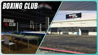 MLO Boxing club by GigZ #fivem GTAV Map interior