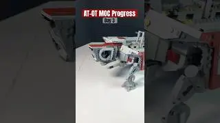 LEGO AT-OT MOC Progress | Day 3 