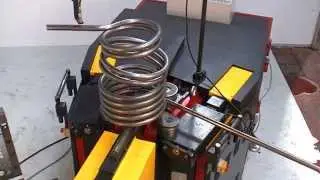 Изготовление спирали на станке Alpha 60 CNC-i (Tauringroup)