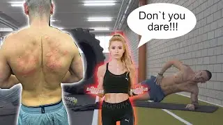 If You STOP Pamela Reif`s Sixpack Workout You get HIT!!!