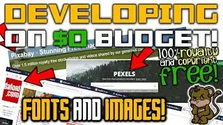 The $0 Game Dev Guide! - #1 - Fonts,Textures and Images