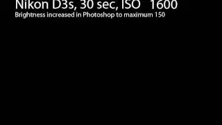 Nikon D3s Noise 30sec