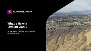 Surface and Corridor Enhancements | Civil 3D 2025.1