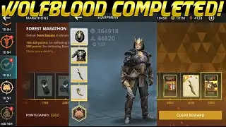 Shadow Fight 3 - Wolf Leader set FOR FREE - FOREST Marathon completed