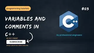 Learn Variables and Comments in C++ | Urdu/Hindi |Unveiled by Professional Engineers!